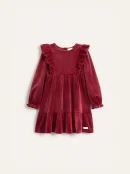 Kids Velvet Bloom Dress